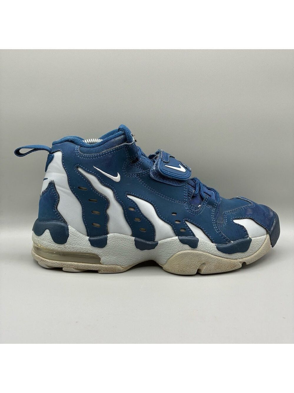 Nike Air DT Max ‘96 Men’s 8 Blue Gray Basketball Sneakers 316408-400